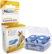 Sea-Band Anti-Nausea Acupressure Wristband for Motion Sickness, Child Size, 2 Pa