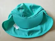 NWT HANNA ANDERSSON TIDEPOOL OUT OF THE SUN SWIMMY SWIM NECK FLAP HAT XS 3-12M