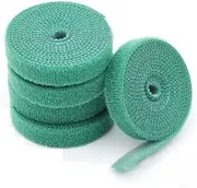 Self Adhesive Nylon Cable Tie Green Adjustable Plants Hook Loop SupportGarden Twine Bandage Reusable Fastener TapeStrips
