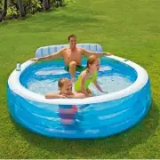 Intex Swim Center Inflatable Family Lounge Pool IN Hand - Fast/ SHIPS SAME DAY!