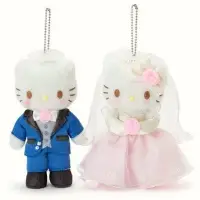 在飛比找Yahoo!奇摩拍賣優惠-日本三麗鷗Hello Kitty結婚吊飾娃娃