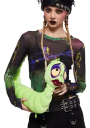 [Dolls Kill x Corpse Bride] Lucky Larva Crossbody Bag