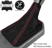 RED STITCH REAL SUEDE GEAR BOOT FOR LAND ROVER DISCOVERY 4 2009-2016