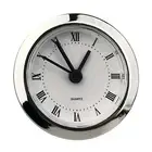 Clock Movement Replacement High-Quality Movement Transparent Lens White Dial