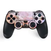 Skins Decal Wrap for PS4 / PS4 Pro Controller - Rose Peach Pink Marble Pattern
