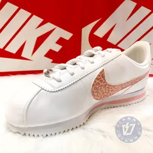 實體店面-帝安諾-NIKE CORTEZ  阿甘  白 白黑 白底黑勾 豹紋 白藍紅 白紅紅  AH7528102