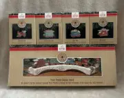 TRAIN TRESTLE COMPLETE SET 1991 HALLMARK KEEPSAKE ORNAMENT NIB