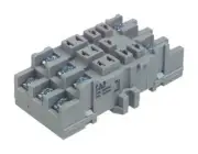 27E893, TE, Relay Accessories, Sockets & Clips, Socket, DIN Rail Mount Socket