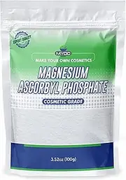 Myoc Magnesium Ascorbyl Phosphate Powder- 3.52oz, Magnesium Ascorbyl Phosphate Bulk, Water soluble Form of Vit C, Magnesium Ascorbyl Phosphate powder for DIY skin care products- For clean & clear skin