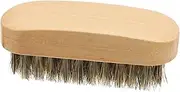 HEALEEP Shoe Polish Applicator Wooden Shoe Brush for Cleaning and Care Portable Boot Brush with Comfortable Grip for Suede Canvas