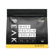 Whey Protein Isolate Premium Banana 1kg Biodegradable BioBag