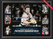 PATRICK DANGERFIELD GEELONG CATS FRAMED 2016 AFL BROWNLOW MEDALLIST PRINT ABLETT