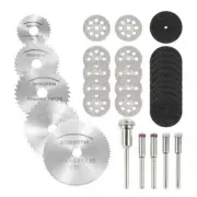 30x HSS Circular Saw Blade Set For Dremel Rotary Tool Cutting Wheel Discs gbth