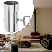 Smoke Pipe For BBQ Log Burning Stove 12 X 5.9 X 5.9cm Flue Extension Tube