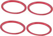 GRIRIW 4pcs Car Vent Trim Rings for Dashboard Decorative Accessories Car Air Vent Covers for Women Men