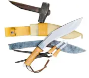 Hand Forged Traditional Kukri, 11" Authentic British Gurkha Afghan Issue Khukuri