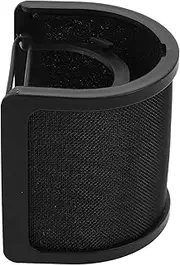 Toyvian Microphone Windscreen Cover u Shape Pop Filter Double Layer Soundproof for Recording