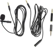 GLSTOY Microphone Kit 2 Sets for Recording Interviews and Streaming Phone Computer Compatible
