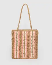 Multi Colour Leticia Panel Tote Bag
