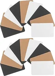 TEHAUX 300pcs Blank Index Cards Index Note Cards Learning Cards Memo Card for Card Making Recipes School Learning Studying Crafts