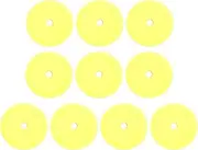 10 Pieces Round Flat Cones, Durable Non Slip Floor Discs Flexible Training Spot Markers for Trainers Coaches Sports Training Soccer Boxing