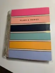 Spiral Notebook Monthly Daily Weekly Undated Calendar Planner Journal New