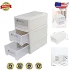 Clear View Stackable Storage Drawers: 6 Quart Unit, 3-Pack for All Spaces