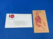 Coca-Cola Vintage Postcard & Bonus Envelope ~ The Pause That Refreshes ~ Coke ~