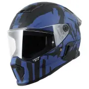 Rapto Demon Blue Full Face Helmet