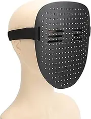 LED Mask with Gesture Sensing, Unisex LED Lighted Face Transforming Mask, Adjustable Light Up Transforming Face Mask, Light Up Mask for Costume Cosplay Party Festival