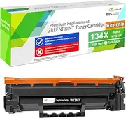 【With CHIP】Compatible Toner Cartridge 134X W1340X (134A W1340A) High Yield 2400 Pages for H P M207dw M209 M209d M209dw M234dw M234sdw M234sdn M235sdw【Can't Work with H P + Printer End with ''e'' 】