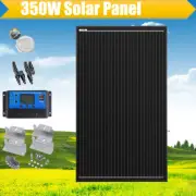 350W 12V Solar Panel Kit Caravan Home Off Gird Battery Charging Power 350 Watt