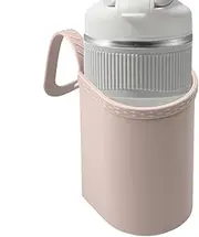 Cup Holder - Non Slip Silicone Bottle Holder, Pram Silicone Drink Holder, Portable Drink Organiser, Insulated Cup Cover for Prams, Bottle Storage Stand for Rolls