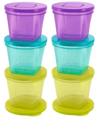 NUK: Fresh Foods Food Pots (6 Pack)
