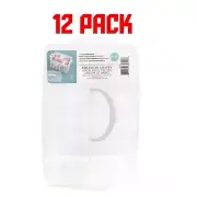 12 PACK We R Memory Keepers 3-Tier Snap Box Translucent Plastic Storage Case