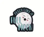Fells like a FULL MOON Enamel Pin - Free AU Post - AU Stock ** GLOW IN THE DARK*