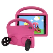 MCC Kids iPad 8th 10.2-inch Shockproof Child Case Cover Apple iPad8 Wheel [Magenta]