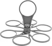 Holibanna Portable Reusable Drink Caddy with Rotating Mechanism Foldable Coffee Cup Holder for Parties Picnics and Camping Beverage Carrier with Elegant Design