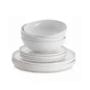 Alex Liddy Aquis Coupe 12 Piece Dinner Set - Robins Kitchen