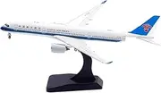 Pre-Built Model Aircraft 16CM 1/400 Large Scale Die-cast Airplane for China Southern Airlines A350-900 B-32EW Removable Landing Gear Miniature Airplane Model