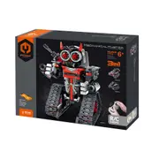 419pc iM.Master 3in1 RC/App Controlled Robot/Stunt Car Kids DIY Toy Kit Red 6y+
