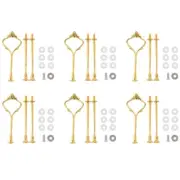 6 Set Tray Hardware for Cake Stand 3 Tier Cake Stand Fitting Hardware5514