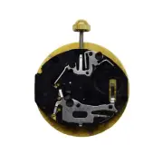 Seiko Epson V811A Quartz Watch Movement with Gold Pulsar Dial and Hands