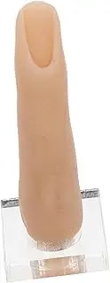 NULYLU Nail Art Training Fake Fingers Set of 10 Manicure Practice Hand Wearing Nails Fake Finger Models