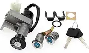 Ignition Switch for 50CC 125CC 150CC 50 125 150 GY6 Moped Scooter Motorcycle Ignition Switch Lock Keys Motorcycle Ignition Switch Lock