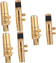 Generic 3 Sets Alto Saxophone Head Clarinet Kit Enhance Your Tone Brass Material