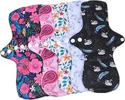 Healeved Reusable Sanitary Napkins 6 Pack Multipurpose Nursing Pads Excellent Air Permeability Absorption