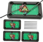 Mini Pool Table and Girls Billiards 4-in-1 Billiards Set Sturdy for Boys and Girls