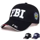Mens FBI Embroidery Baseball Cap Tactical Snapback Police Hats Trucker Hat