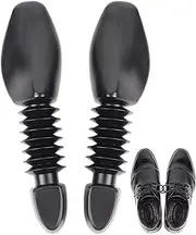 [Generisch] Shoe Stretcher for Boots - 2 Pieces Spring Telescopic Shoe Stretcher | Adjustable Unisex Shoe Widener for Travel and Daily Use | , Flexible Boot Shaper for Retention v, black, Siehe